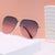 Damen elegante Piloten-Sonnenbrille mit hohem UV-Schutz und stilvollem Rahmen Brehn
