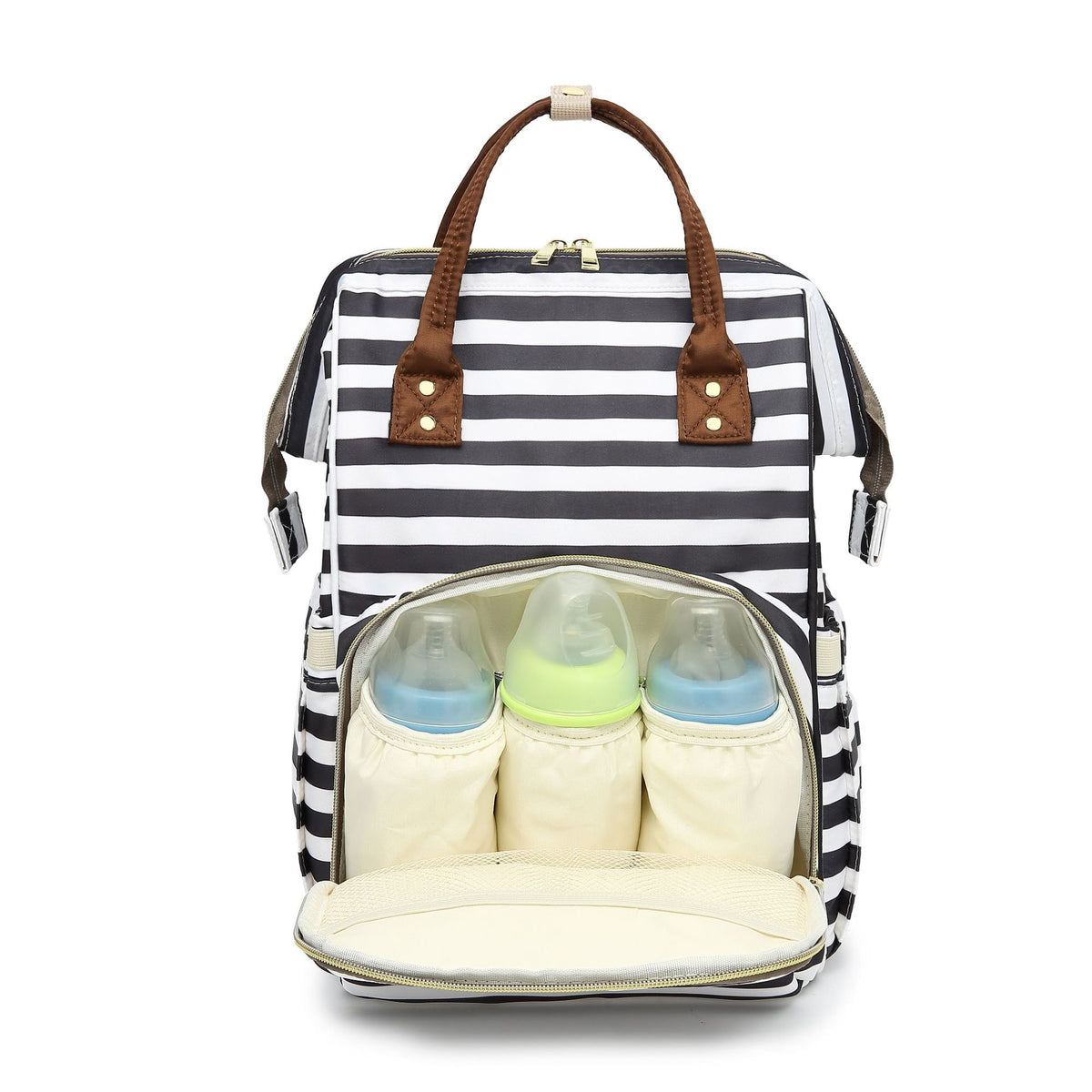 Stilvoller gestreifter Rucksack Brehn