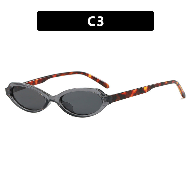 Damen elegante Sonnenbrille im stylischen Ovaldesign Brehn
