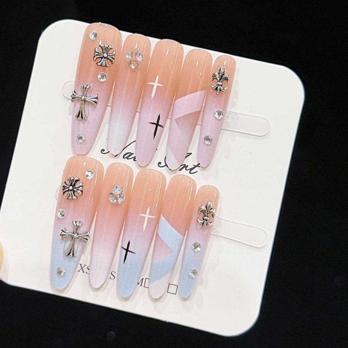 Dekoratives Press-On Nageldesign Set Brehn