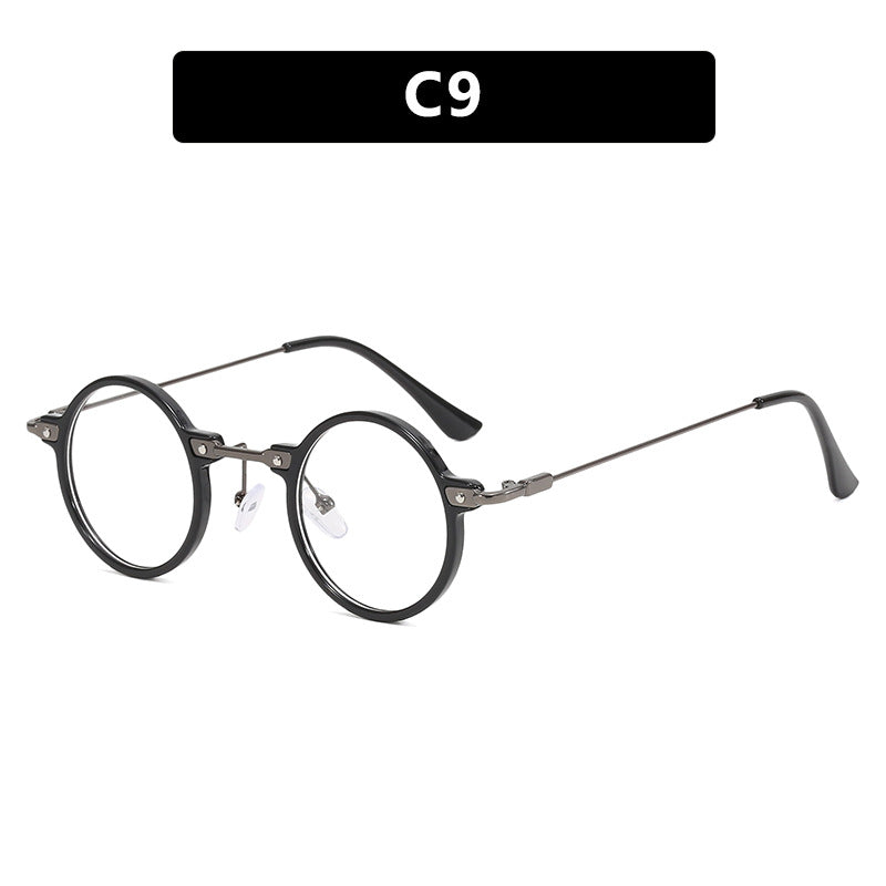 Damen modische runde Sonnenbrille mit stylischem Metallrahmen und polarisierenden Gläsern Brehn