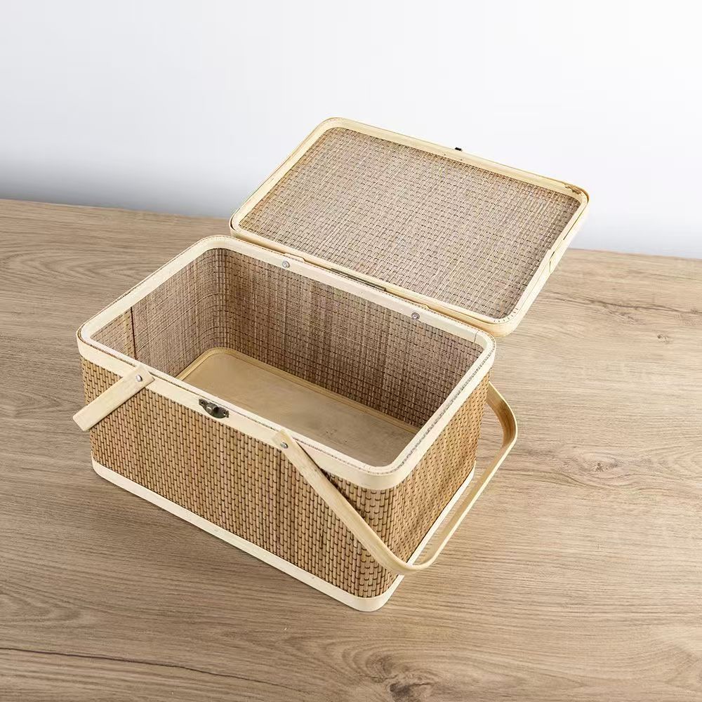 Praktischer Aufbewahrungskorb Aus Rattan Brehn
