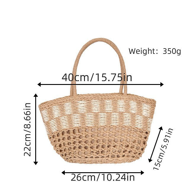 Großer Korb Shopper Brehn