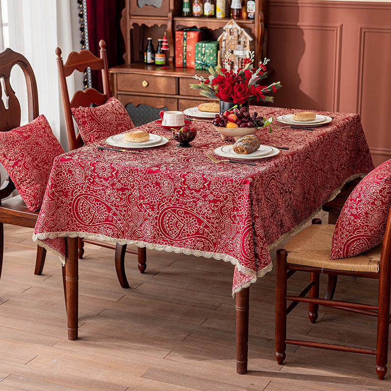 Vintage-Style Tischdecke