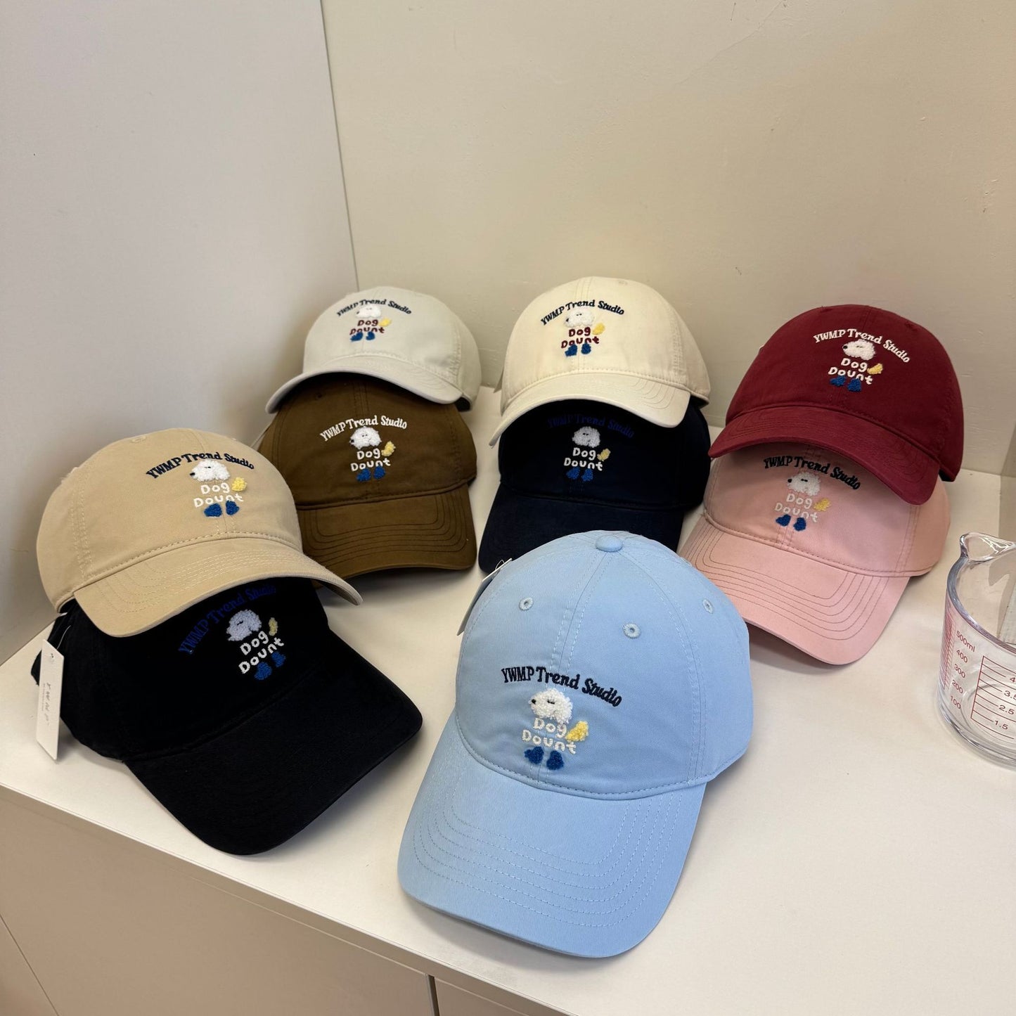 Unisex Bestickte Hundethemen Baseballcap Brehn