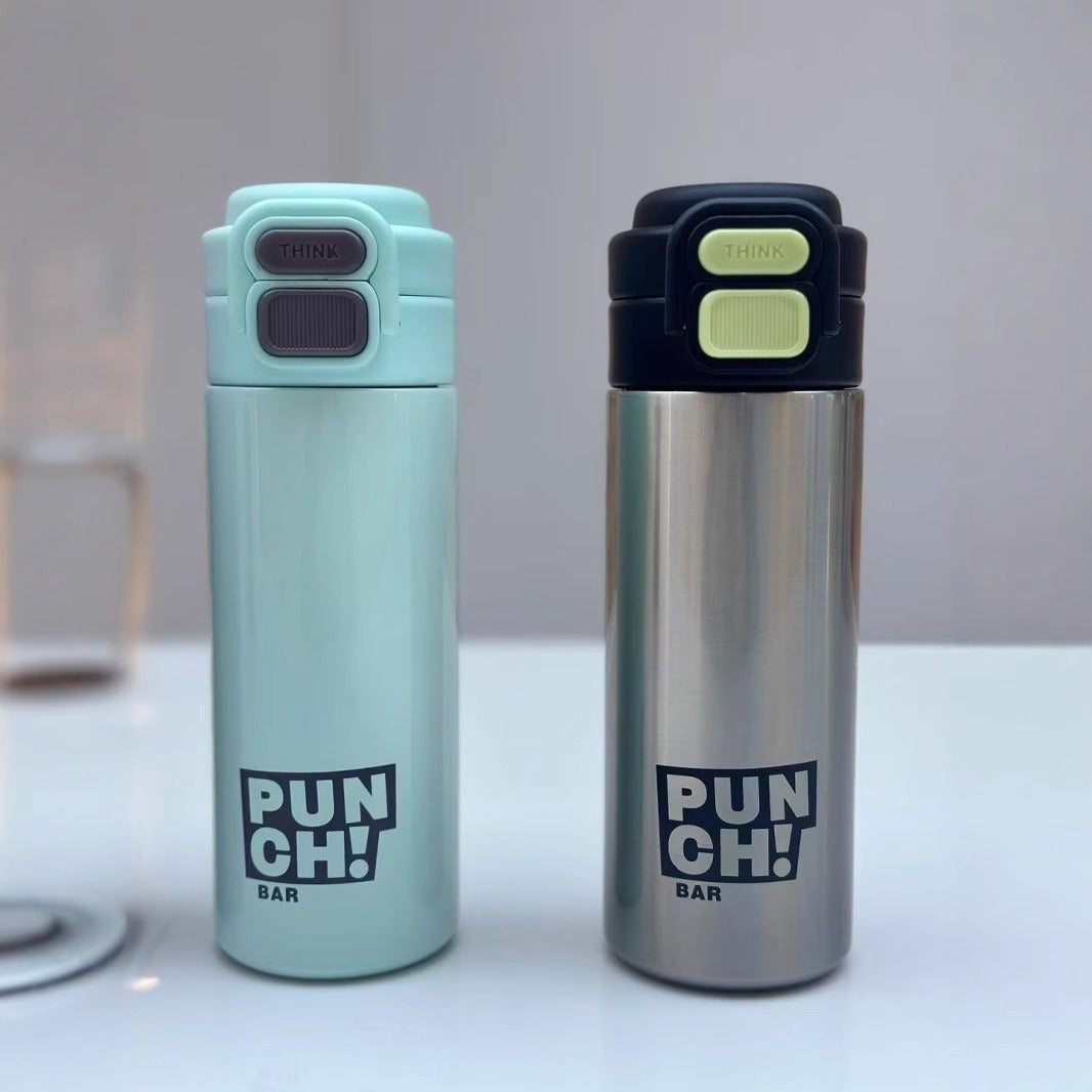 Damen moderne Isolier-Trinkflasche mit innovativem Verschlusssystem Brehn