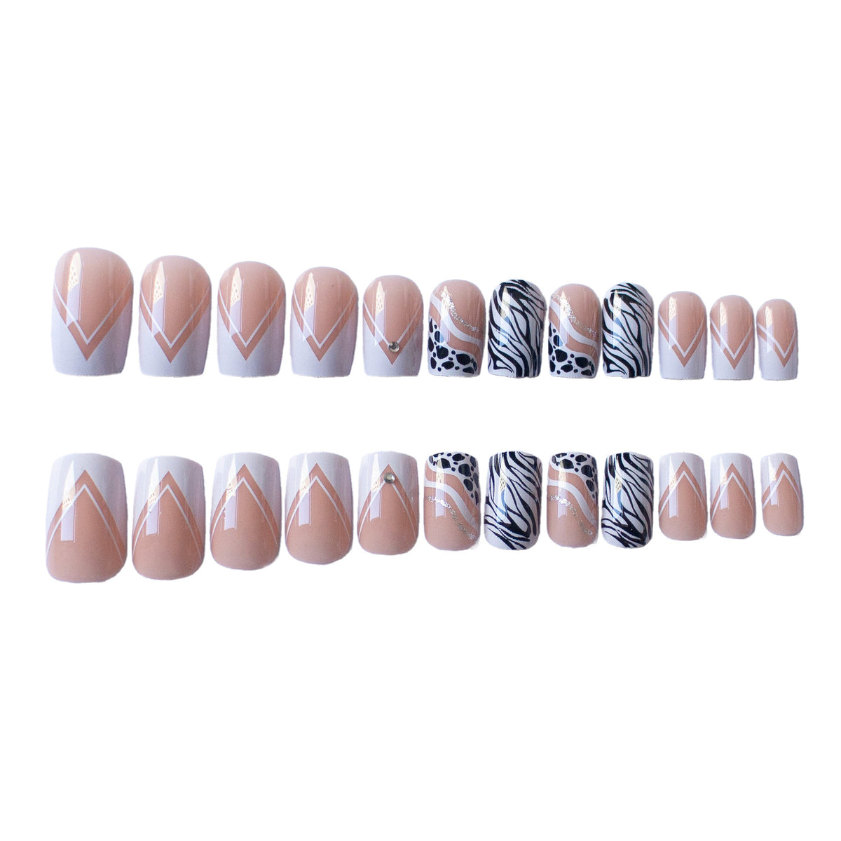 Künstlerische Gel-Nagelkunst-Kollektion