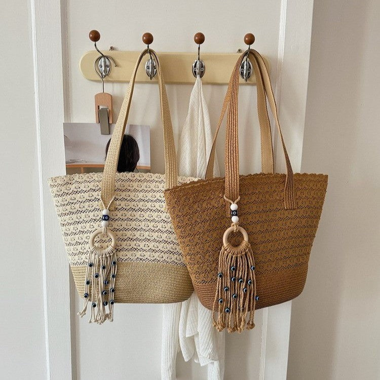 Handgefertigter ven Strandtasche Brehn