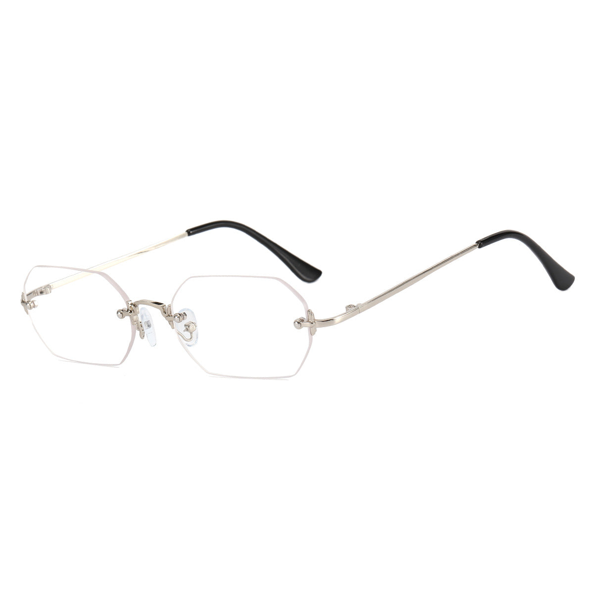 Damen modische Sonnenbrille mit innovativem hexagonalen Design und UV-Schutz Brehn