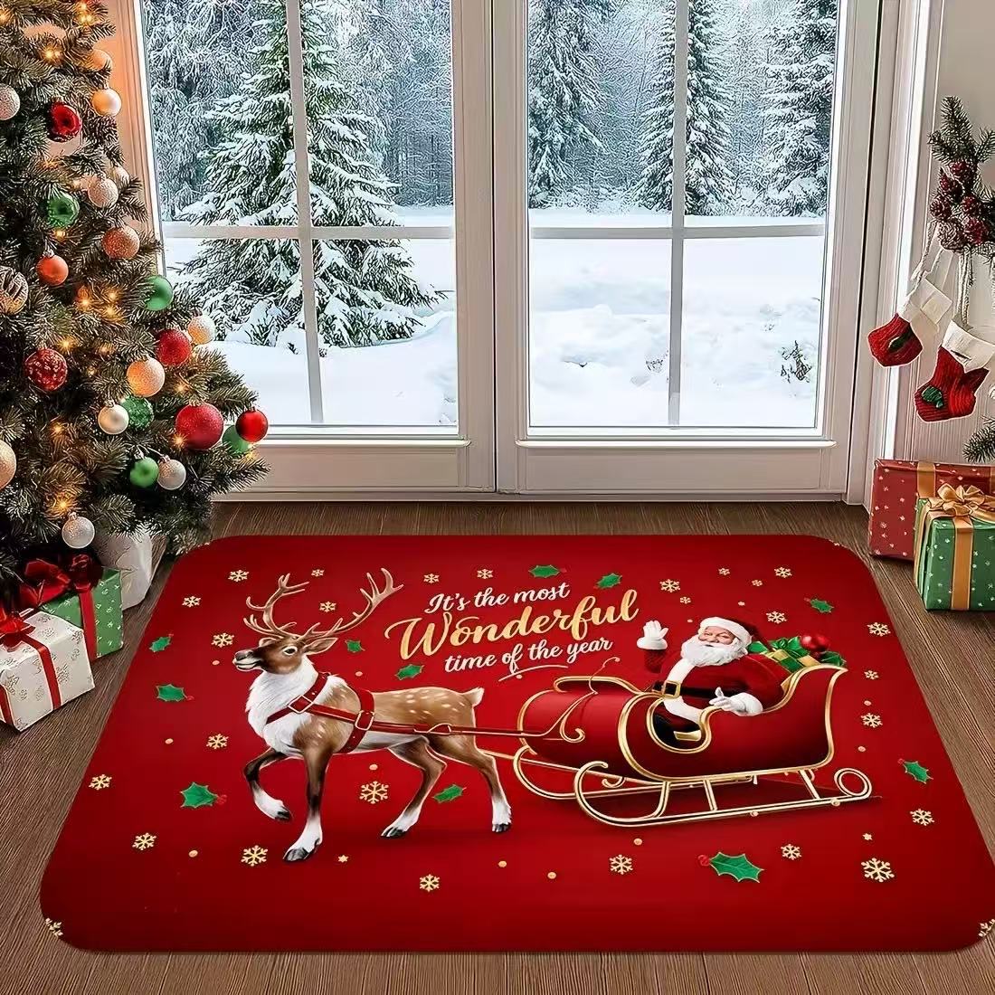 Weihnachtsindexierte dekorative Teppich Brehn