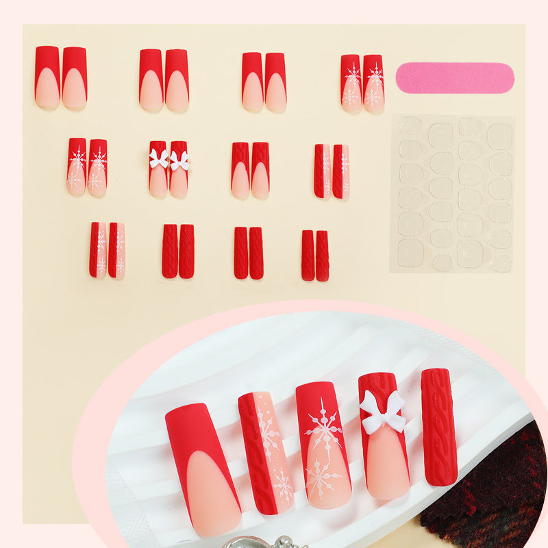 Themed Holiday Press-On Nail Set Brehn