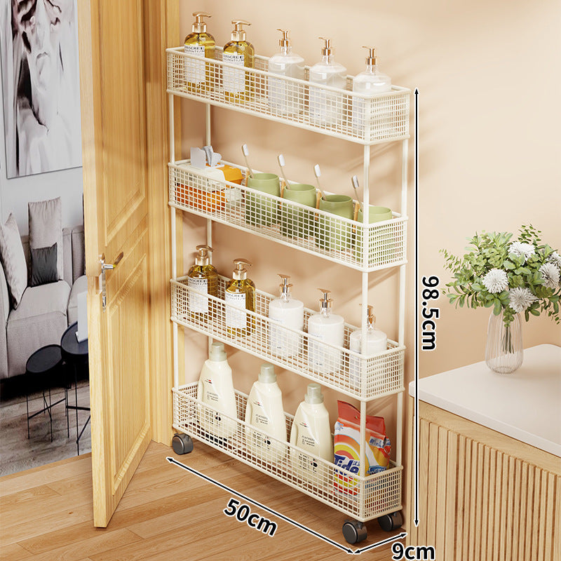 Slim Tür-Three-Tier Drahtgitter Aufbewahrungsorganisator