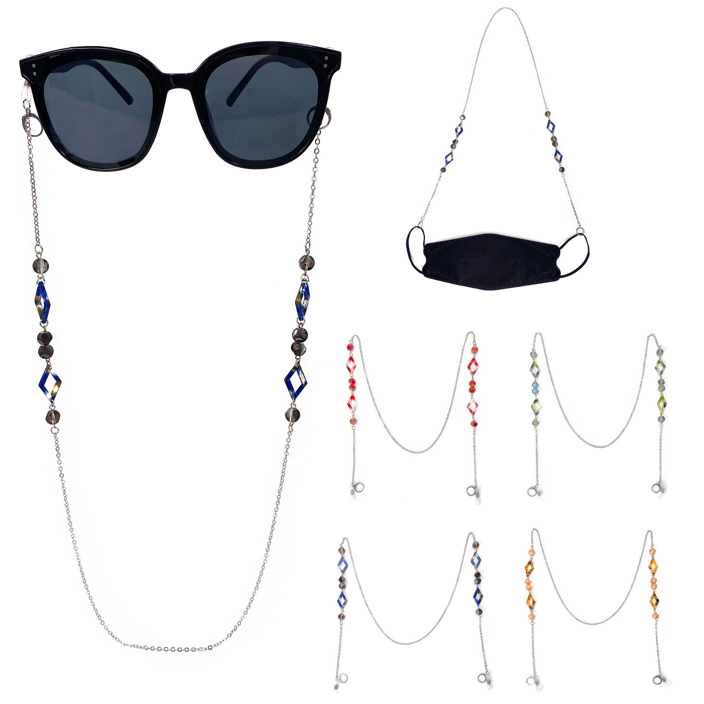 Stylische Brillen Kette Brehn