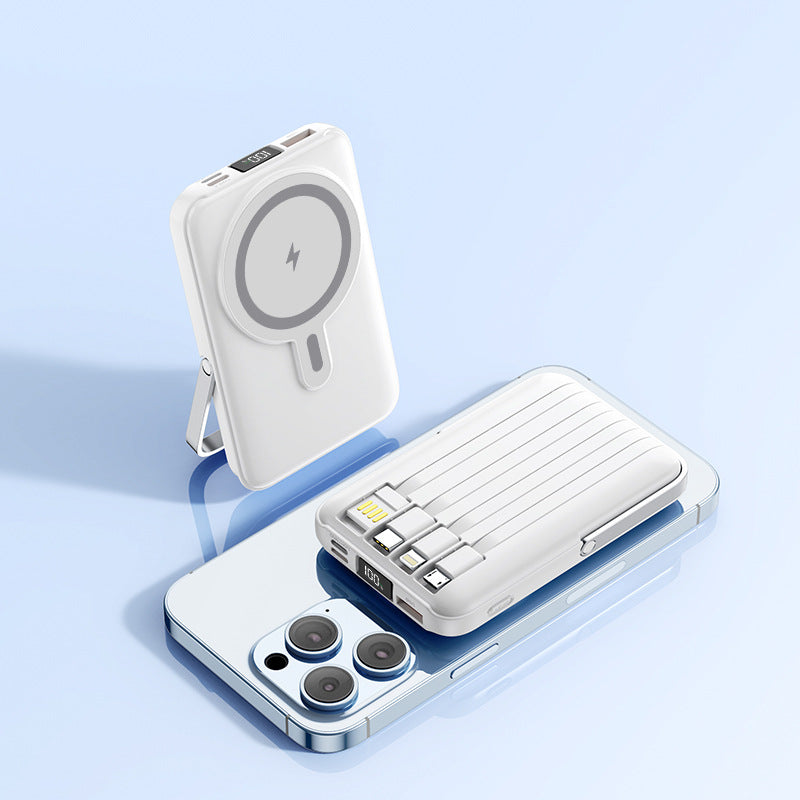Tragbare Powerbank mit Magsafe-Technologie Von Brehn