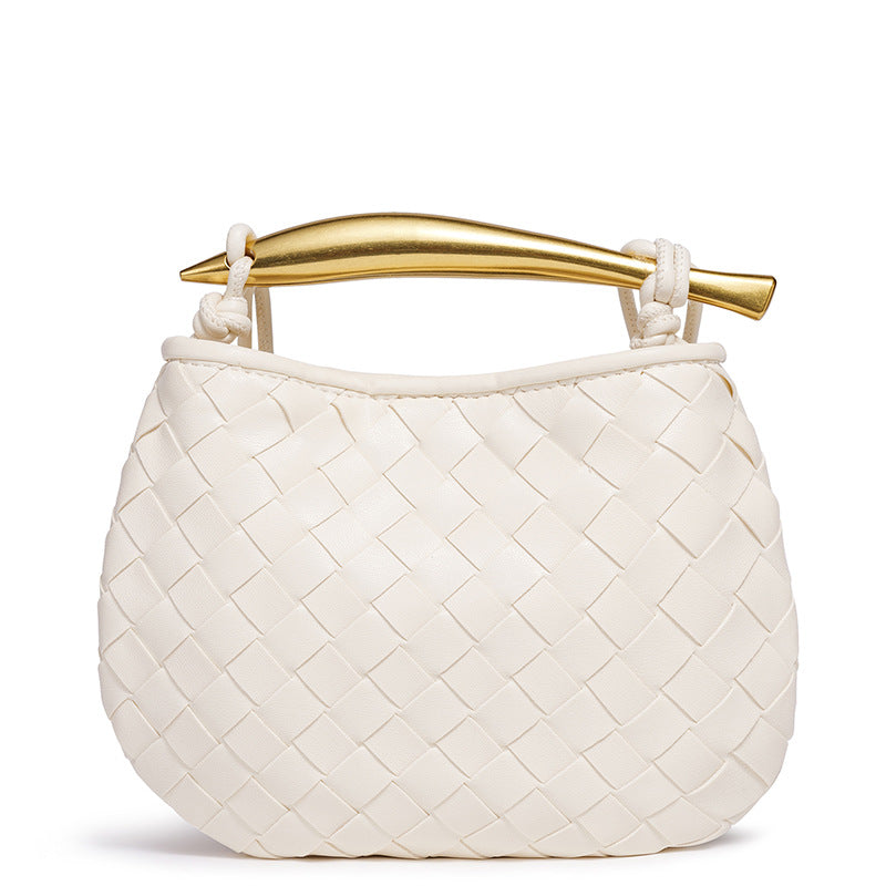 Stilvolle geflochtene Handtasche Brehn