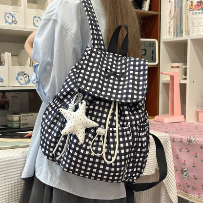 Trendy Kordelzug Freizeit Rucksack Brehn