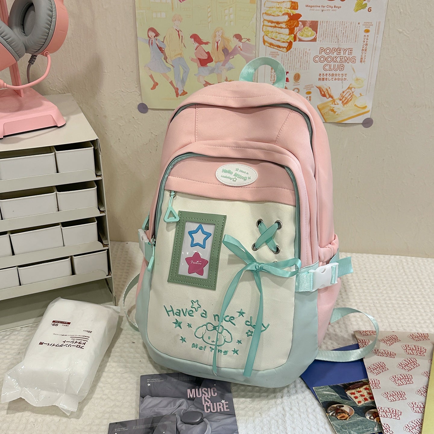Verspielt Multi-Taschen Rucksack Brehn