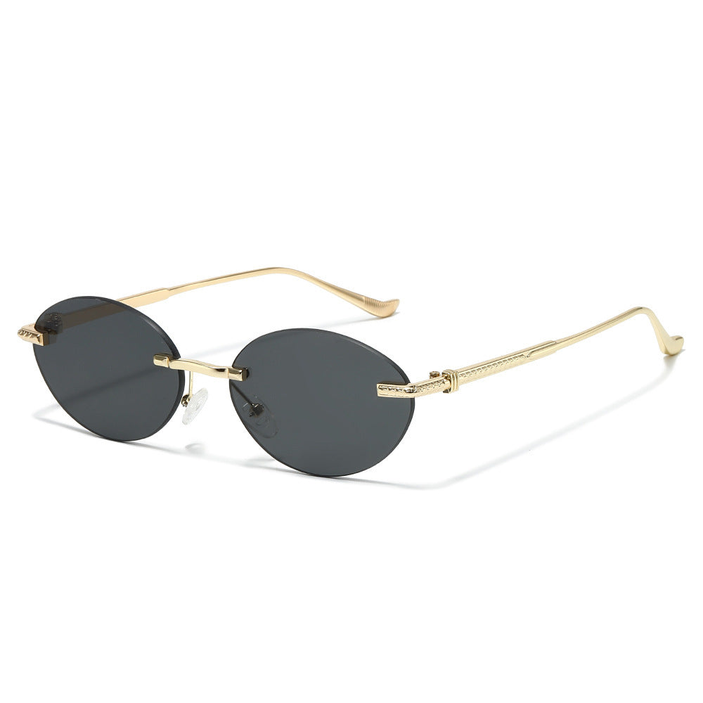 Retro-inspirierte ovale Sonnenbrille Brehn 1787812325