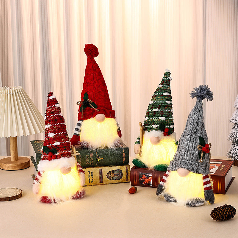 Dekorative LED Gnom-Lampe Brehn