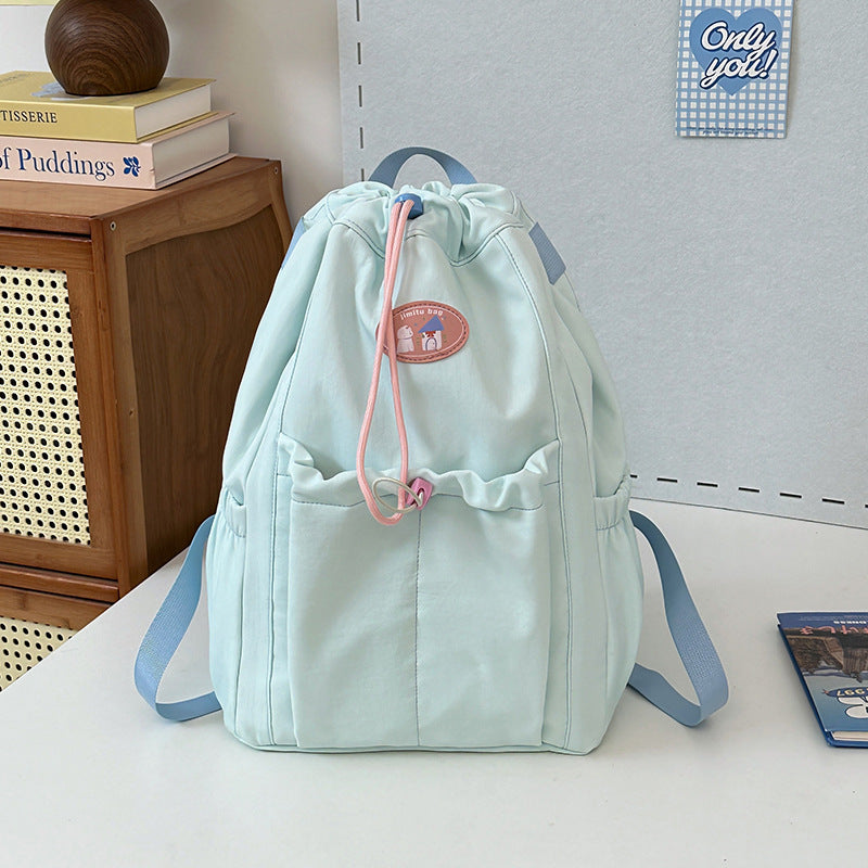 Süßer ästhetischer Kordelzug-Rucksack