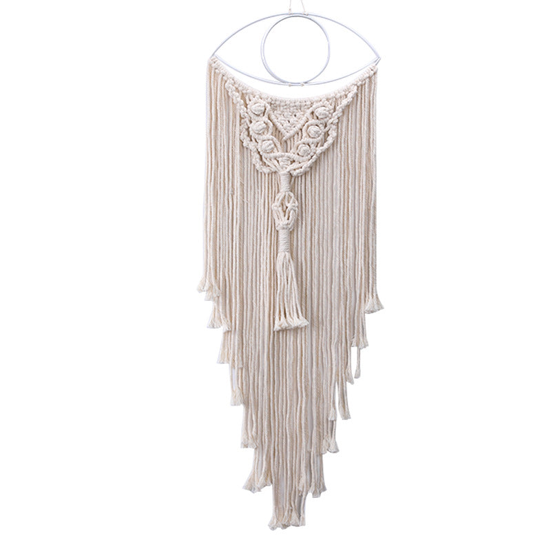 Dekorativer Makramee Wandbehang mit Boho-Design Brehn