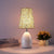 Dekorative florale Schirm Tischlampe