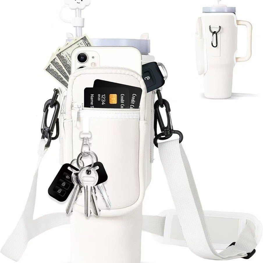 Damen Multifunktionale Kaffeebecher-Umhängetasche Brehn
