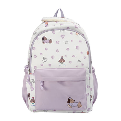 Verspielter Rucksack im Cartoon-Stil