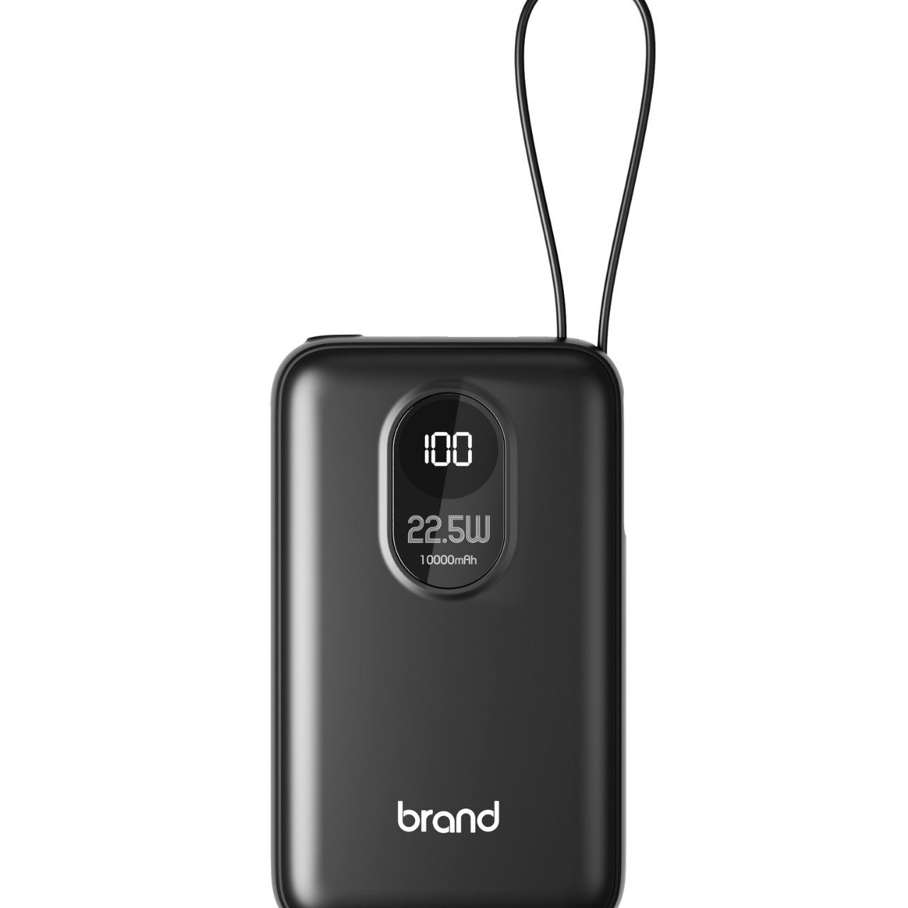 Tragbare Powerbank mit Digitaler Ladestandsanzeige und Intelligentem Ladeanschluss Brehn
