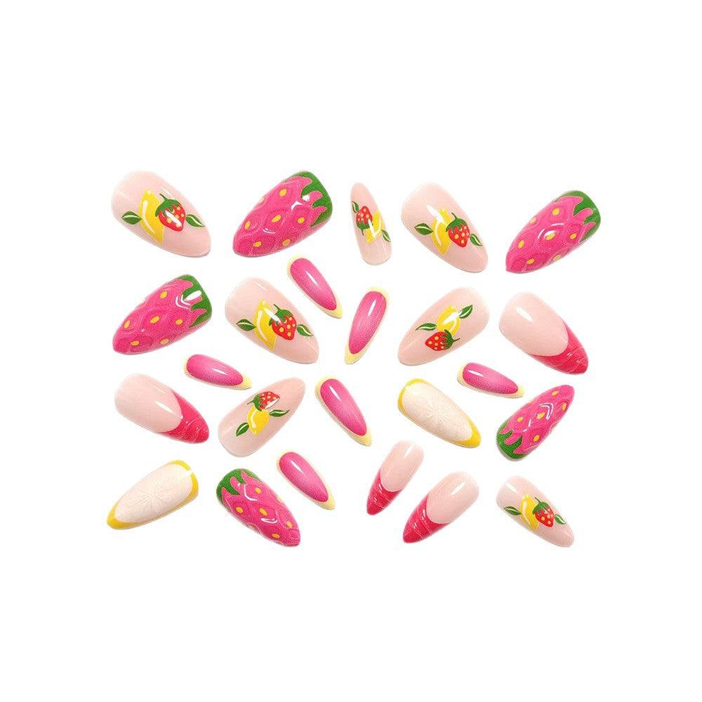 Kreative Kunstnägel mit Fröhlichem Obstdesign Brehn