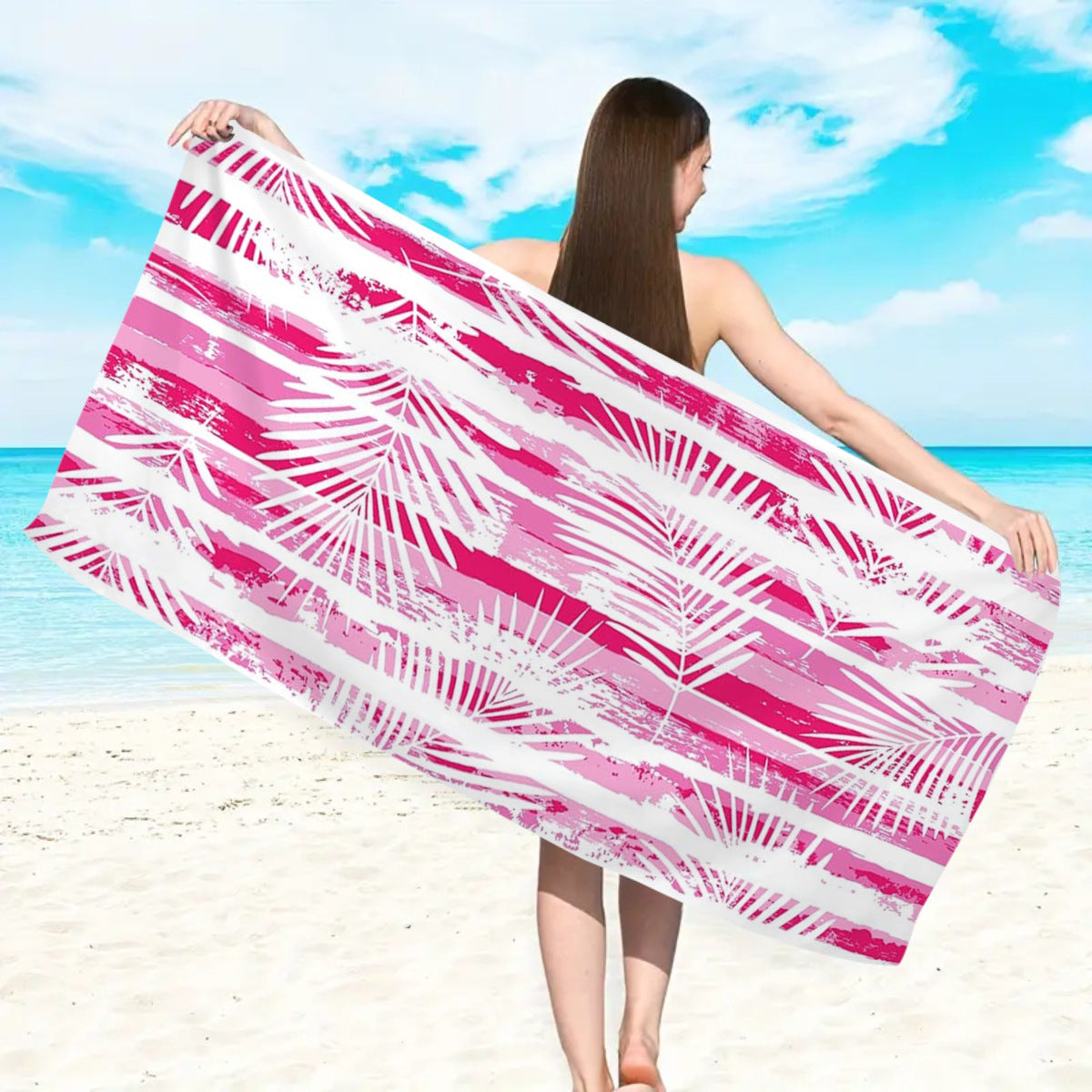 großes Strandtuch mit buntem Schmetterlingsdesign Brehn