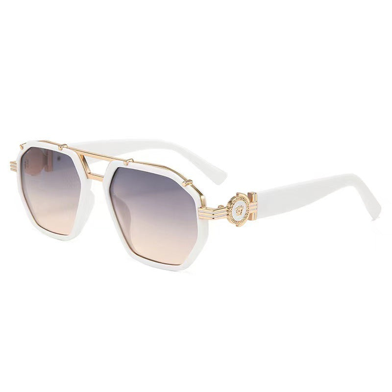 Damen modische Sonnenbrille im ikonischen achteckigen Design Brehn