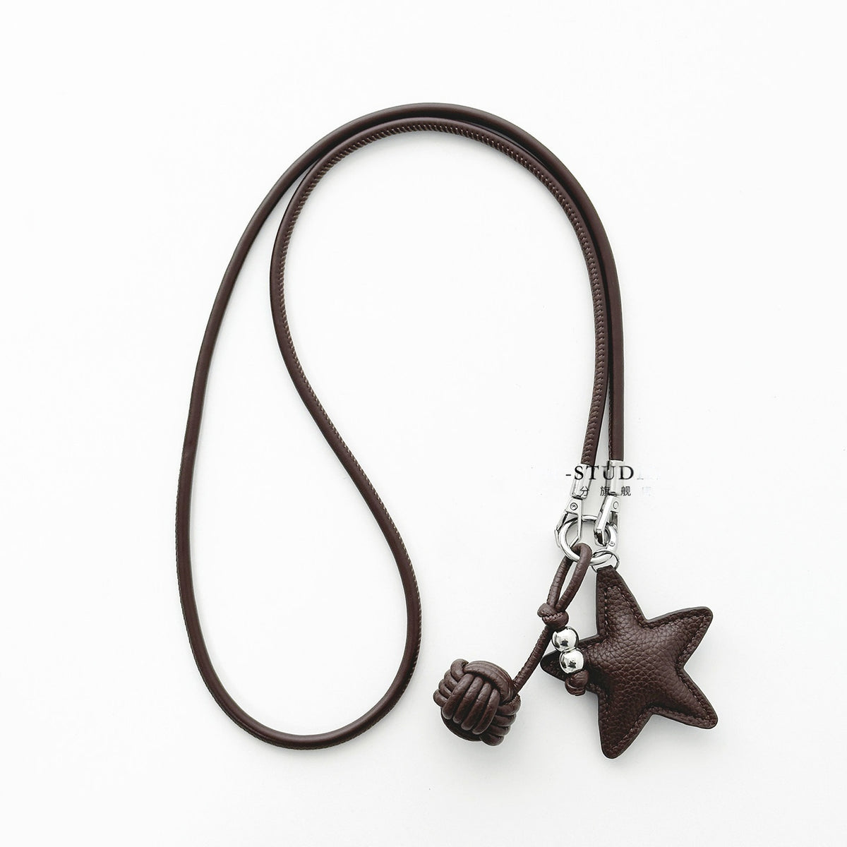 Sternförmige Leder-Handy-Lanyard Brehn