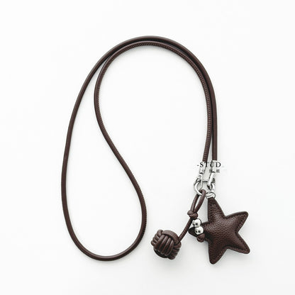 Sternförmige Leder-Handy-Lanyard Brehn