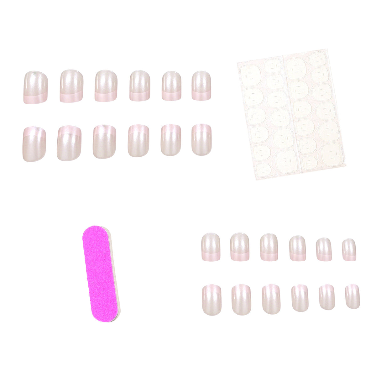Premium Französische Spitzen-Nagelerweiterungen Brehn