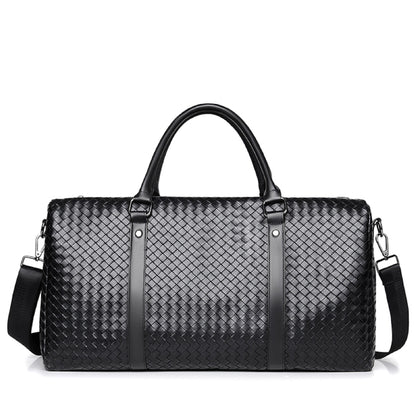 Premium Gewebte Leder Reisetasche Brehn