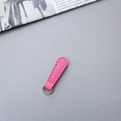 Stylische Leder Schlüsselanhänger Tab Brehn