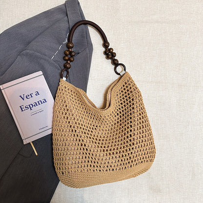 Bohemian handgefertigte Häkel-Tote-Tasche