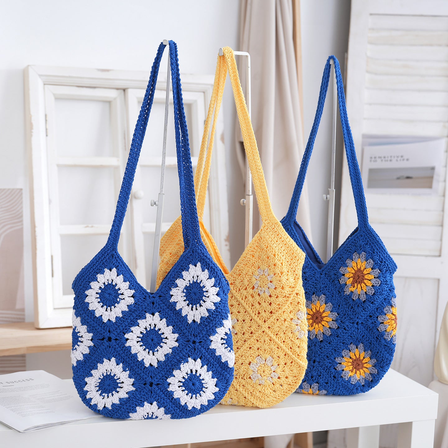 Handgefertigte Basttasche Brehn