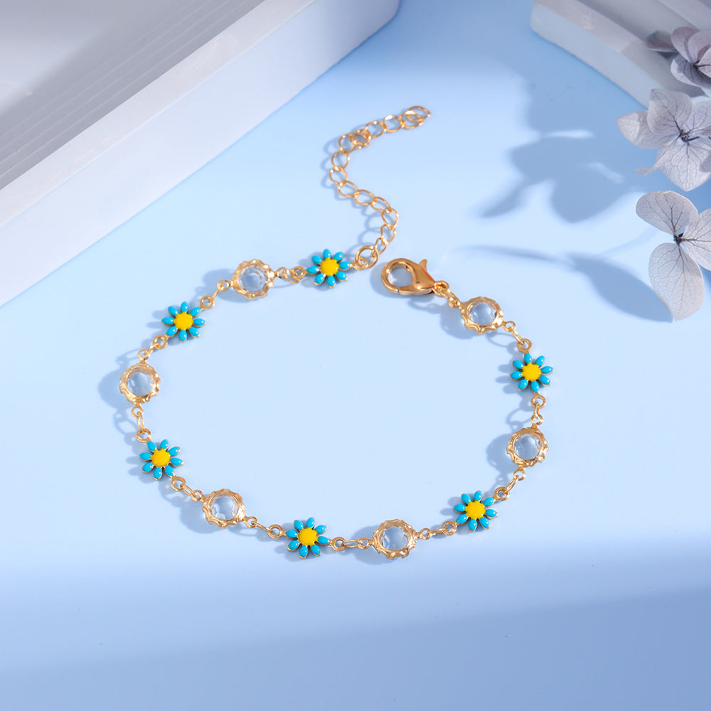 Floral Charm Bracelet Brehn