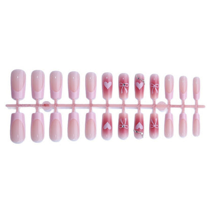 Dekorativer Press-On Nagelkunst Set