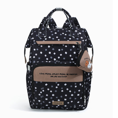 Stylische Blumendesign Schulrucksack Brehn