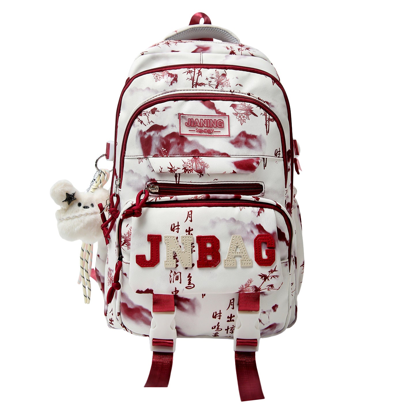 Stylischer Multi-Compartt Rucksack Brehn