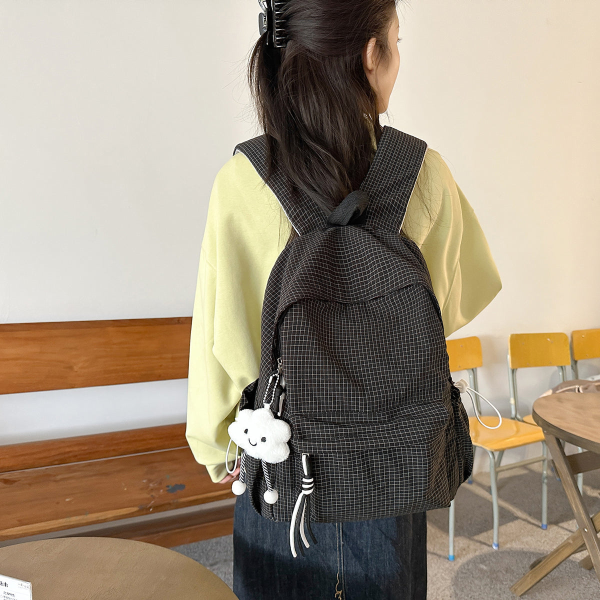 Stylischer Mehrfach-Taschen Tagesrucksack Brehn