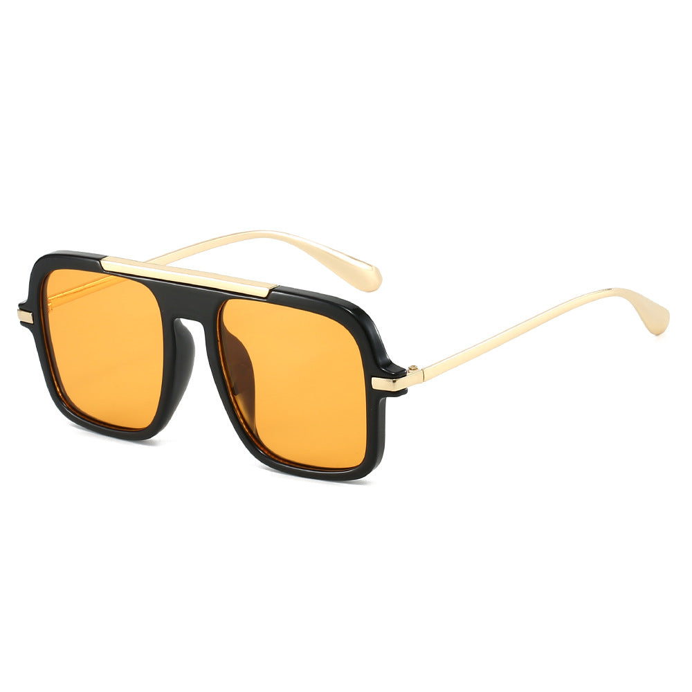 Damen modische Sonnenbrille mit angesagtem quadratischem Rahmen Brehn