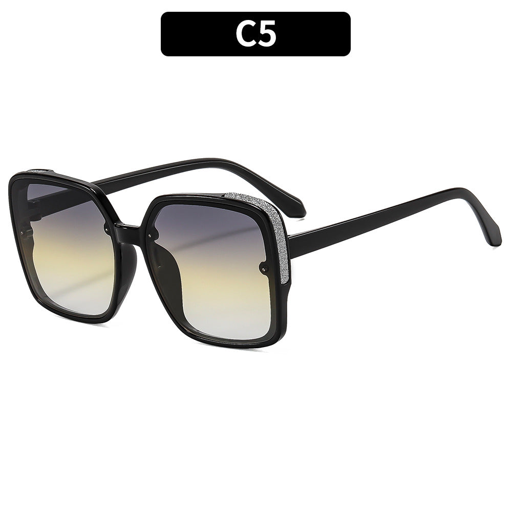 Modische Übergroße Sonnenbrille