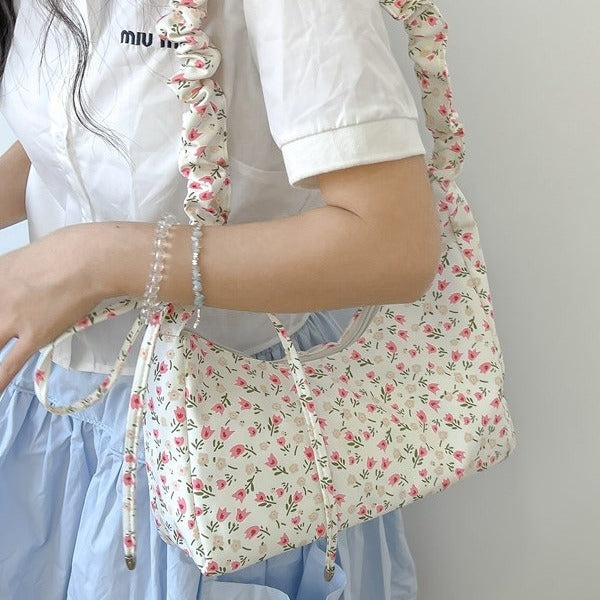 Elegante Blumenmuster Sling Bag