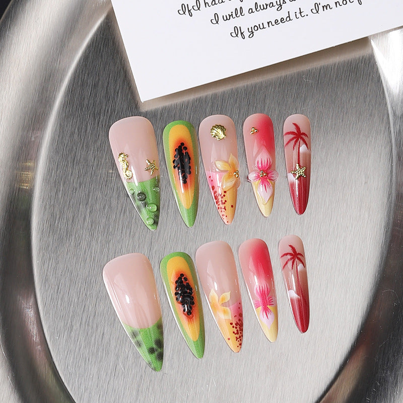 Tropische Nagelkunst Tipps Brehn
