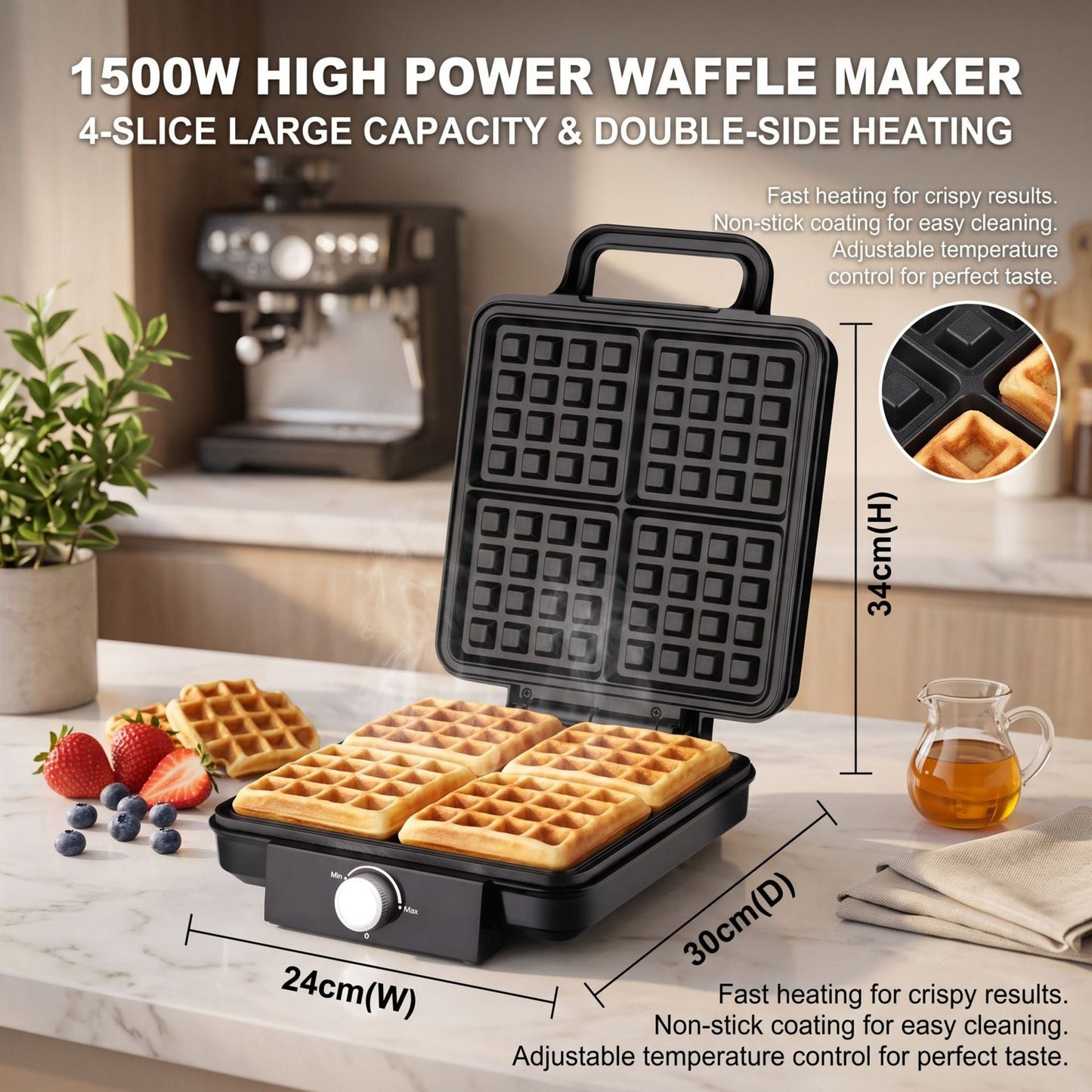 Waffeleisen Brehn