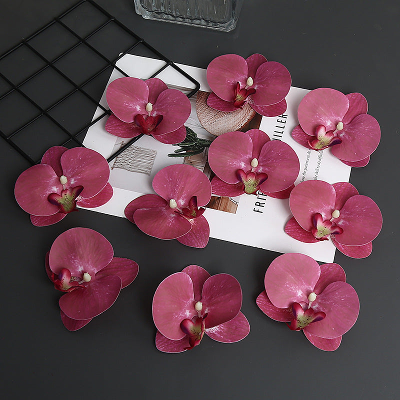 Dekoratives Orchideenblatt für die Wohnkultur展示